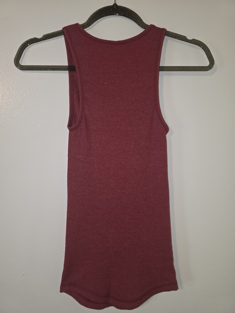 Intimately Free People Rust Racerback Ribbed Tank Size XXS - Picture 4 of 6